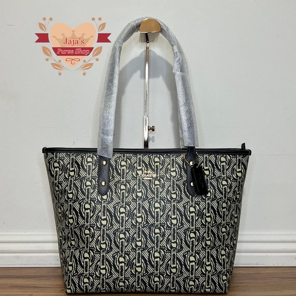 🖤Coach Coated Canvas Chain Purse🖤